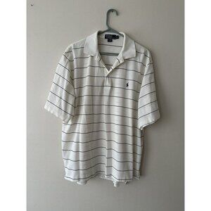 Polo Ralph Lauren Golf Polo Striped StrClassic Fit Short Sleeve Mens Size XL
